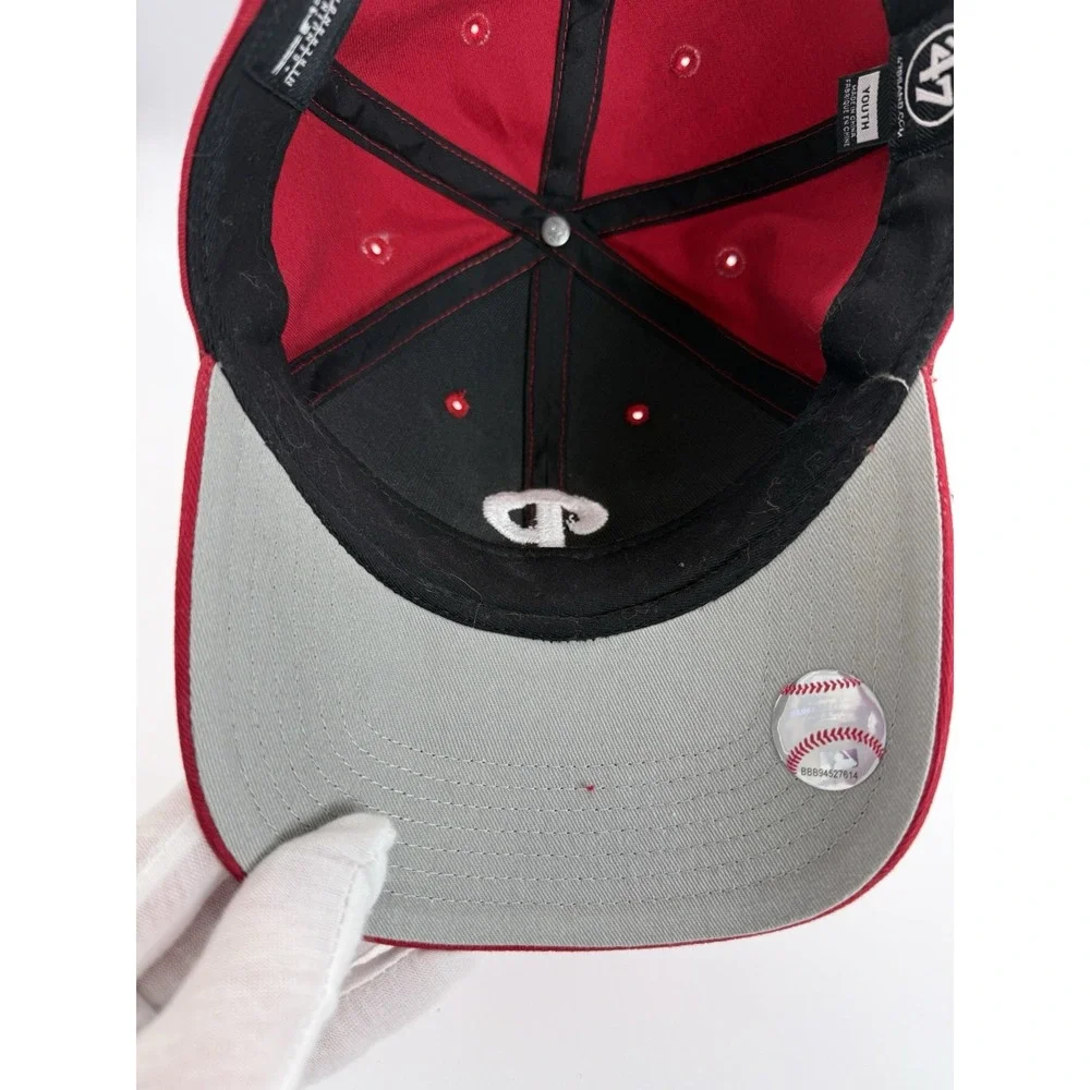 '47 Brand Philadelphia Phillies Hat/Cap - Strap Back‎ - Red - MLB youth
